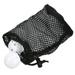 Uxcell Air Flow Hollow with Mesh Bag Swing Training Golf Practice Balls White 12 Pack