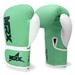 MMA Sparring Pro Gloves PU Leather Martial Arts Mitts Suitable for Men Women Kara Cage Fighting Combat Sports Training Muay Thai Punching Bag and Kickboxing Sea Green 4oz