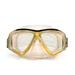 Pro Goggle Mask Swimming Pool Accessory for Adults 6.25 Yellow/Clear