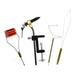 4 Pieces Premium Fly Tying Tool Kit Making Threader Tackle Rotary Finisher