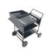 Jikolililili Portable Charcoal Grill Toy Barbecue Grill Foldable Charcoal BBQ Grill Toys Set Stainless Steel Grill Toy Christmas 2022 Deals Clearance
