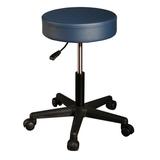 Master Massage Pneumatic Swivel/Rolling Massage Stool Royal Blue