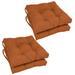 Blazing Needles Square 16 x 16 in. Twill Dining Chair Cushions - Set of 4