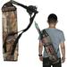 Arrow Quiver Camouflage Adjustable Archery Bag Hunting Back Arrow Quiver Tube with Back Strap