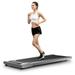 RHYTHM FUN Treadmill Under Desk Treadmill Folding Portable Walking Treadmill with Wide Tread Belt Super Slim Mini Quiet Slow Running Treadmill with Smart Remote and Workout App for Home and Office