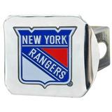 New York Rangers Color Hitch Chrome 3.4 x4