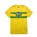 Icon Sports Youth Brazil Game Home Soccer Poly Shirt Soccer Jersey -01 YM