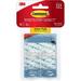 Command Mini Clear Hooks with Clear Strips - 7.94 oz (225 g) Capacity - 1.1 Length - Plastic - Clear - 18 / Pack