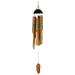 Woodstock Windchimes Bamboo Butterfly Chime Teal Wind Chimes For Outside Wind Chimes For Garden Patio and Outdoor DÃ©cor 25 L