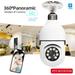 V380 Security Cameras Wireless Wifi Light Bulb Camera