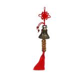 FRCOLOR 1pc Chinese Knot Wind Bell Tassels Fortune Coins Feng Shui Coins Car Pendants