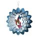 Butterfly Hanging Spinner Laser Cut Metal Art Garden Wind Spinner 360 Degrees Rotating Wind Chimes