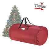 Tiny Tim Totes 83-DT5563 5700 Canvas Christmas Tree Storage Bag - Extra Large - 12 ft. Tree - Red