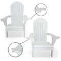 Westwood White All Weather Outdoor Patio Adirondack Chair (Set of 2)