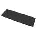 Bench Cushion Pillow Perfect Indoor Outdoor Solid Wicker Cushion Balcony Furniture Wicker Loveseat Cushion Pad - Black 150x50cm