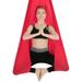 1M X 2.8M Anti-Gravity Yoga Swing Hammock Aerial Inversion Strap Red