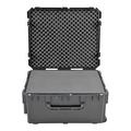 SKB Cases iSeries Pro Audio Utility Case With Cubed Foam Handle And Wide-Set Double Wheels 30-3/4 H x 26 W x 15-1/2 D Black