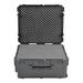 SKB Cases iSeries Pro Audio Utility Case With Cubed Foam Handle And Wide-Set Double Wheels 30-3/4 H x 26 W x 15-1/2 D Black
