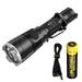 NiteCore MH27UV 1000 Lumen USB Flashlight w/ White Red Blue UV LEDs & 18650