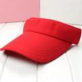 Prettyui Plain Visor Sun Hat Sport Cap Adjustable Tennis Beach Hats Cap For Summer Sports Picnic Casual wear and Reunion Supply