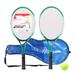 Kids Tennis Racket for Junior Toddlers Starter Kit 21 for Girls Boys with Shoulder Strap Bag