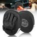 2pcs Boxing Mitts EEEkit MMA Punching Boxing Training Hand Pads PU Leather Punching Kicking Palm Pads Training Boxing Target Pad Ideal for Karate Muay Thai Kick Sparring