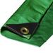 30 x 50 12 mil Green Tarp Extra Heavy Duty 3 Ply Reinforced Canopy 6 oz (Finished Size 29 .6 x 49 .6)