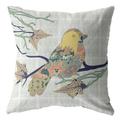 HomeRoots 412157 28 in. Light Green Sparrow Indoor & Outdoor Throw Pillow