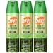 Off! Deep Woods Dry Insect Repellent VIII 4 oz (3 Pack)