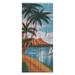 Bamboo54 Palm Beach Serenity Scene Curtain