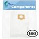 21 Replacement for Kenmore Type C Vacuum Bags - Compatible with Kenmore 50558 5055 50557 Type C Vacuum Bags (7-Pack 3 Bags Per Pack)