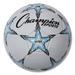Champion Sports VIPER5 8.5 in. - 9 in. No. 5 VIPER Soccer Ball - White