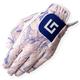 Uther DURA Golf Glove - Men s Left Small Size Chella Print |Durable Comfortable Tailored Fit with Zip Pouch