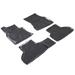 Wellvisors 3D All Weather Floor Liner Lite Black For BMW F15 X5 X5 M 2014-2017 Rubber Floormats