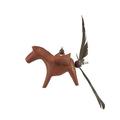 Hand Carved Wooden Animal Hanging Wind Spinners