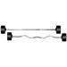 York Barbell 26152 Rubber Fixed Pro Straight Barbell - 80 lbs