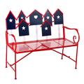 Americana Bird House Garden Bench