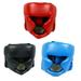 harmtty Faux Leather Boxing Martial Arts MMA Helmet Head Guard Headgear Head Protection