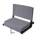 Stadium Chairs for Bleachers with Back Support by Outdoor Leisure Products Extra-Large Ultra-Padded Seat for Complete Comfort Easy Carry Handle with Adjustable Shoulder Strap