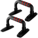 Push Up Bars Strength Training - Ergonomic Workout Stands Push-up Bracket Board with Non-Slip Rubber Base and Cushioned Foam Pus