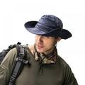 Men Women Hat Sun Shade Wide Brim Bucket Cargo Floppy Hat Hunting Fishing Cap