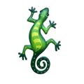 TUTUnaumb Hot Sale Garden House Lizard Art Outdoor Garden Backyard Metal Animal Decoration Gift -Multicolor