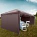 SamyoHome 10 x20 Easy Pop Up Wedding Party Tent Foldable Gazebo Canopy W/4 Walls
