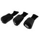 3pcs Long Neck Golf Club Head Cover Wood Headcover for Women Black