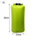 Waterproof Dry Bag 30D Nylon Diamond Grid Ultralight Drifting Swimming Debris Clothes Sleeping Storage Bags Swimming Bag