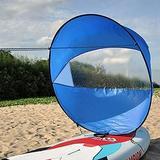 Downwind Wind Sail Foldable Paddle Board Rowing Windsurfing - for Kayaks Canoes Inflatables Tandems and Expedition Boats Instant Sail