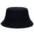YUEHAO Accessories Bucket Hat Cotton Fishing Brim Visor Men Sun Hunting Summer Camping Cap Bucket Hats Black