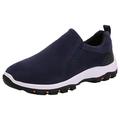 KBODIU Men s Running Shoes Men Casual Breathable Walking Shoes Sport Athletic Sneakers Gym Tennis Slip On Comfortable Lightweight Shoes Outdoor Non-slip Sneakers for Hiking Blue 42