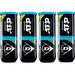 Dunlop Sports ATP Championship Extra Duty Tennis Balls 4 x 3-Ball cans(12 Balls Total)