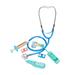 Sanwood 1 Set Doctor Play Set Simulation Pretend Play Wooden Doctor Nurse Role-play Stethoscope Toy for Cosplay Pretend Play